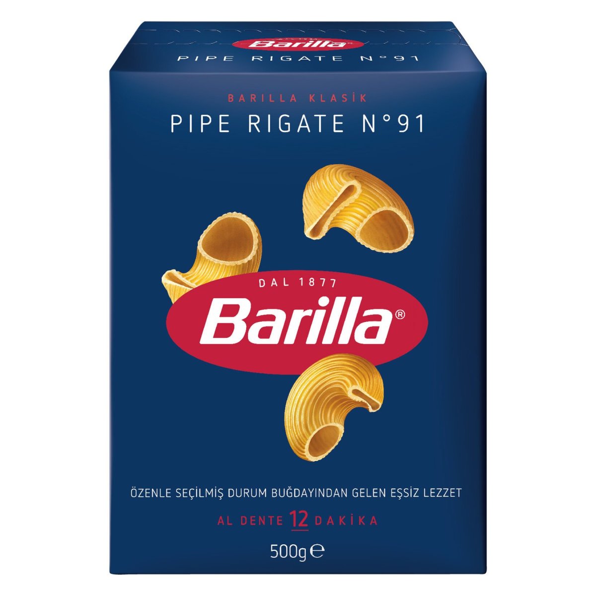 BARİLLA PİPE RİGATE (MANTI) 500GR
