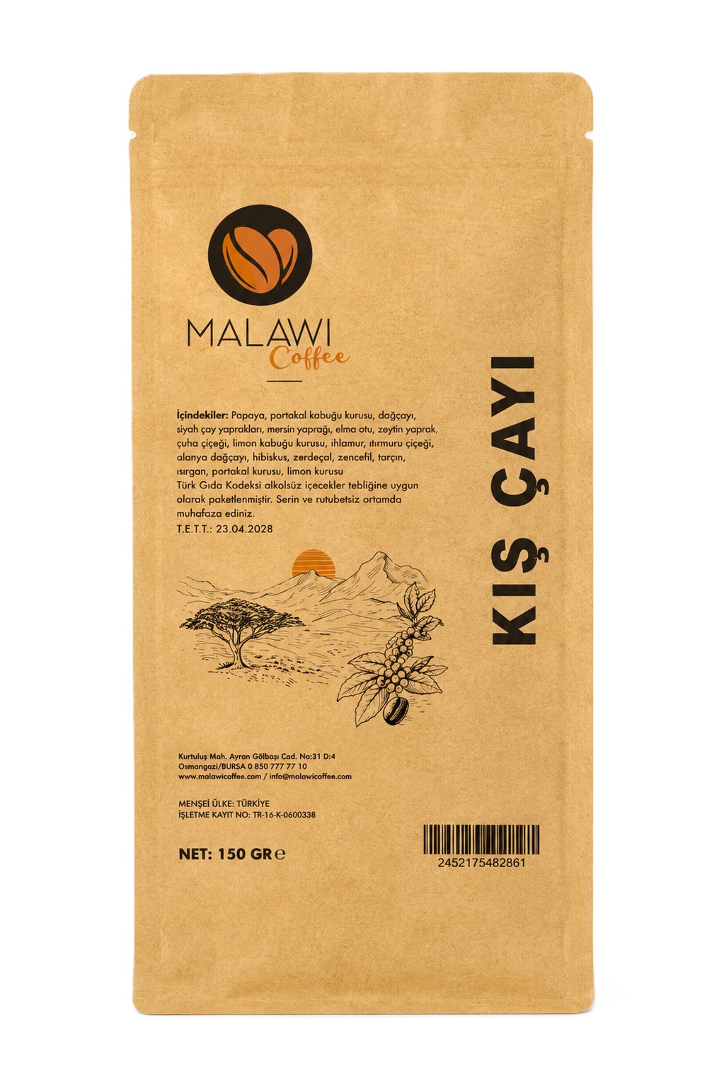 MALAWI COFFEE KIŞ ÇAYI 150GR
