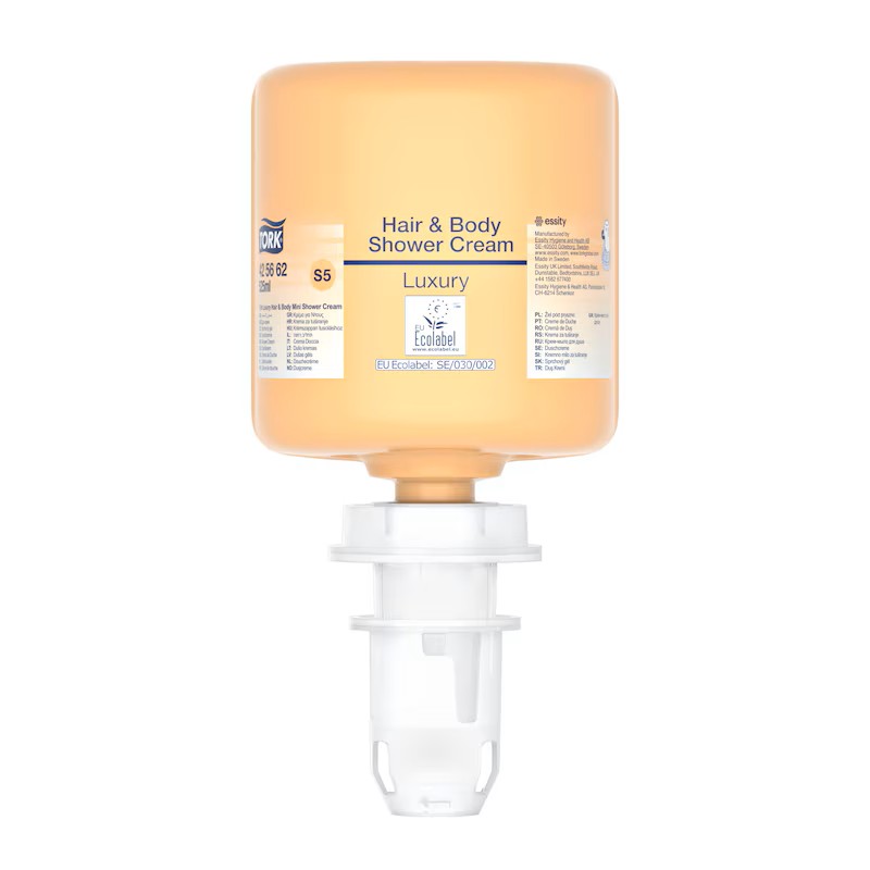 TORK LUXURY HAİR BODY MİNİ SHOWER CREAM 525ML*8 AD