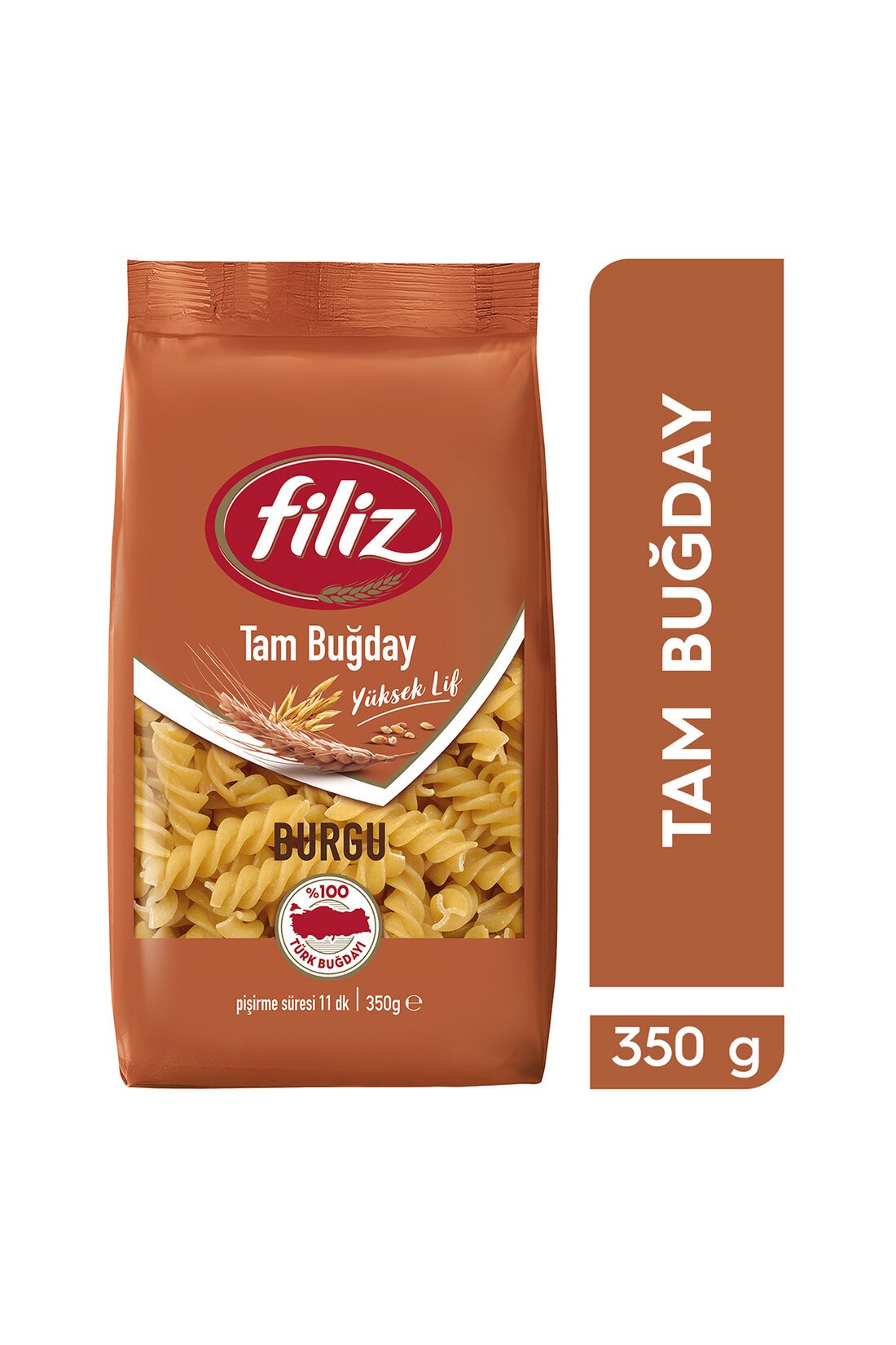 FİLİZ TAM BUĞDAY 350 GR BURGU MAKARNA