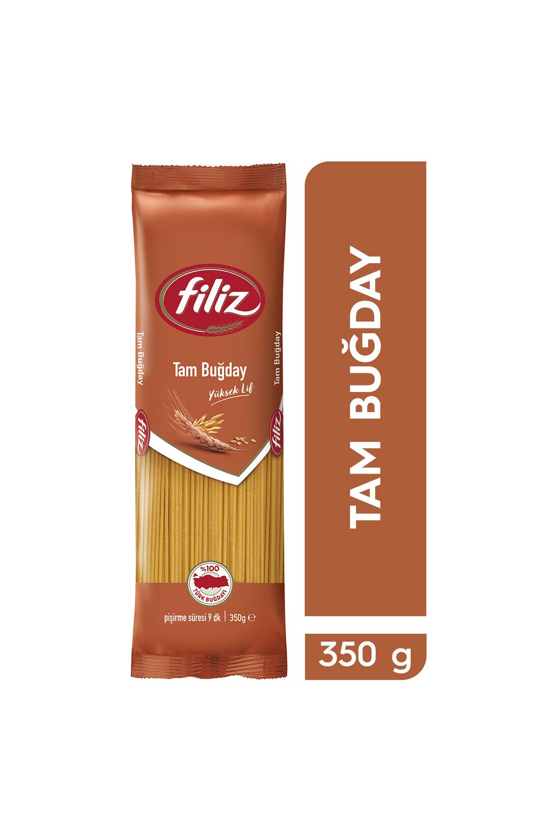 FİLİZ TAM BUĞDAY 350 GR SPAGETTİ MAKARNA