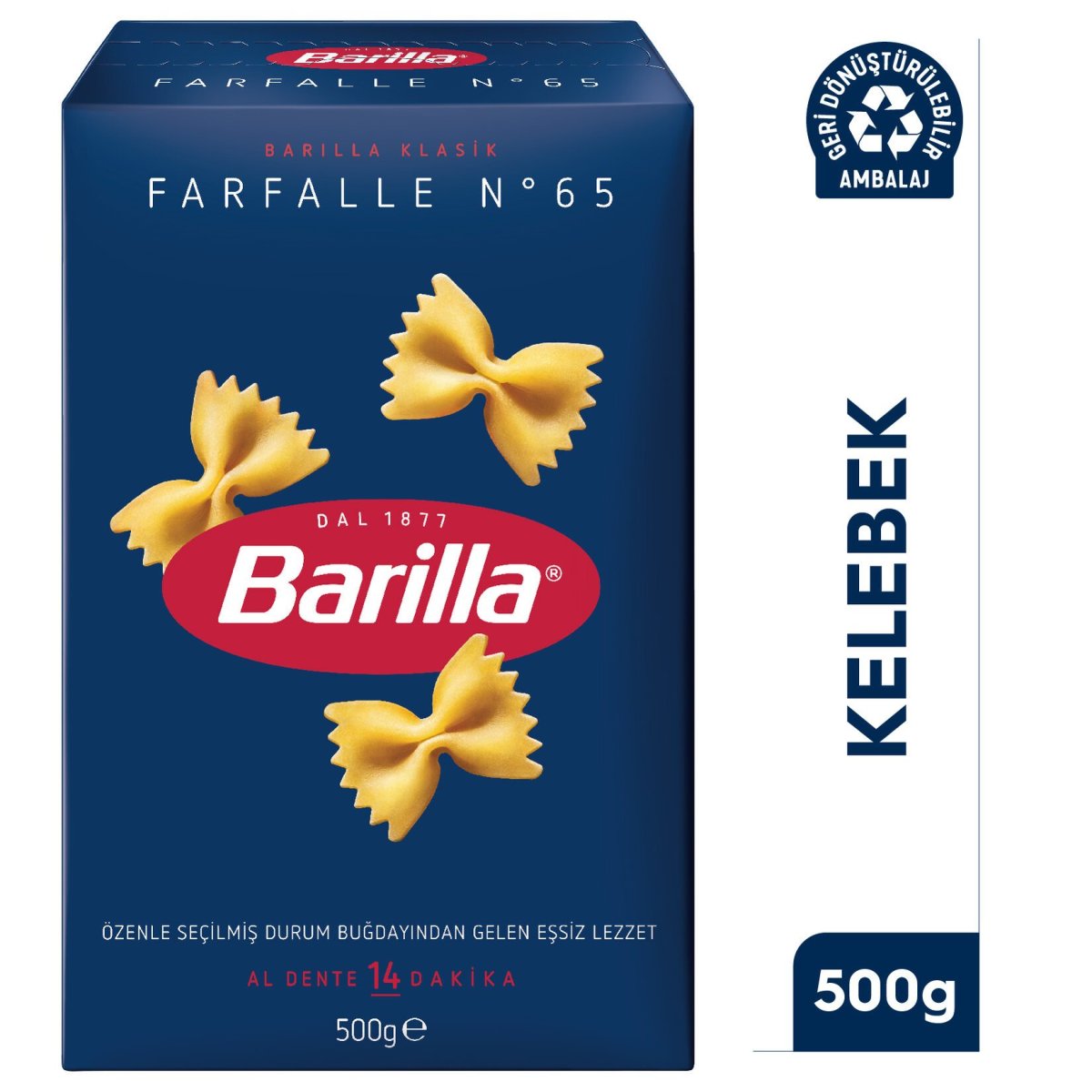 BARİLLA FARFALLE MİNİ KELEBEK 500GR