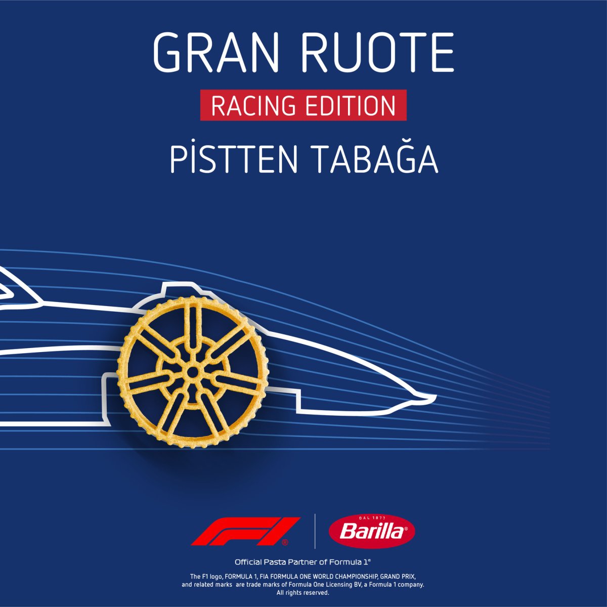 BARİLLA F1 GRAN RUOTE 500GR