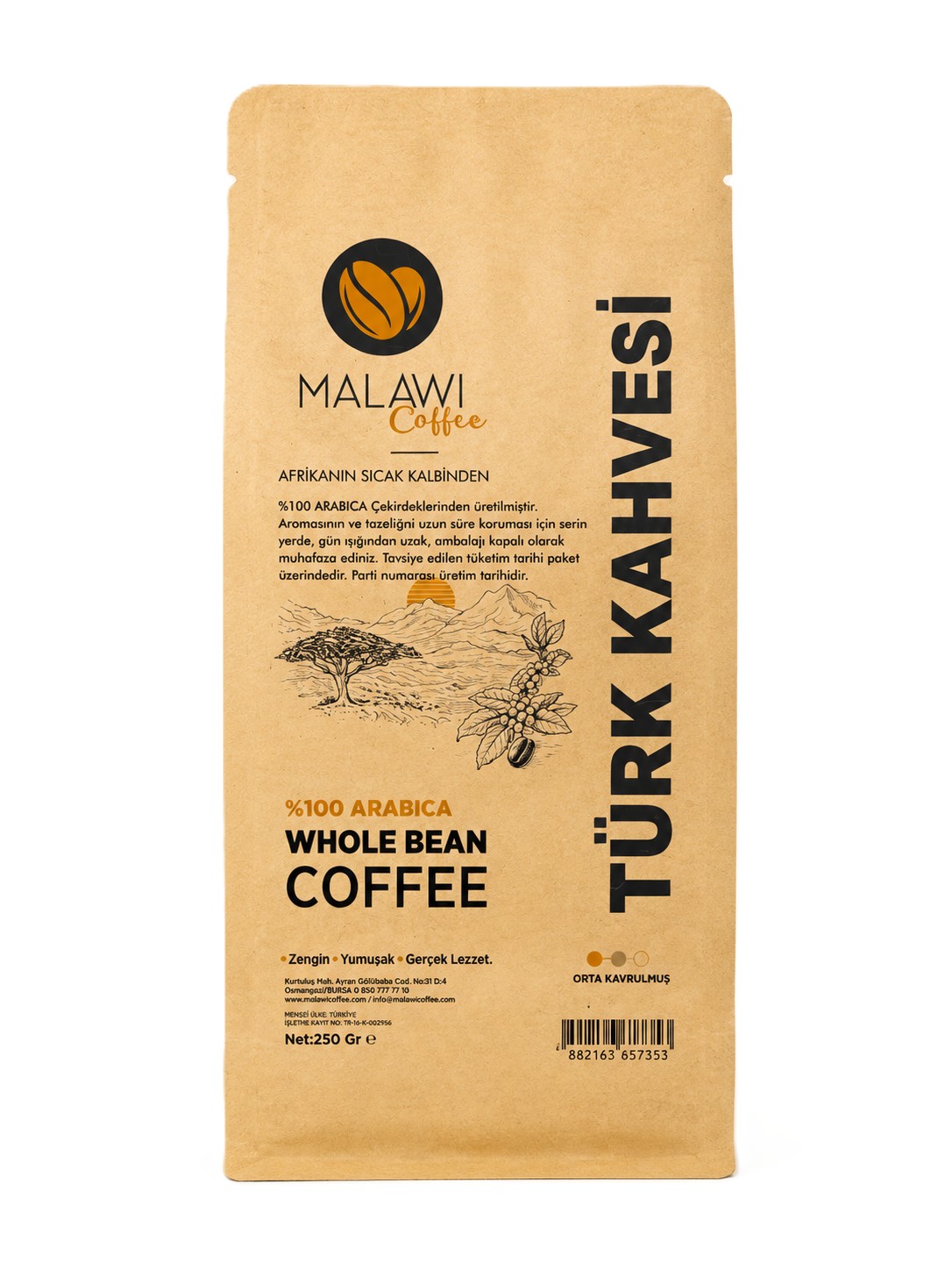 MALAWI COFFEE TÜRK KAHVESİ 250GR