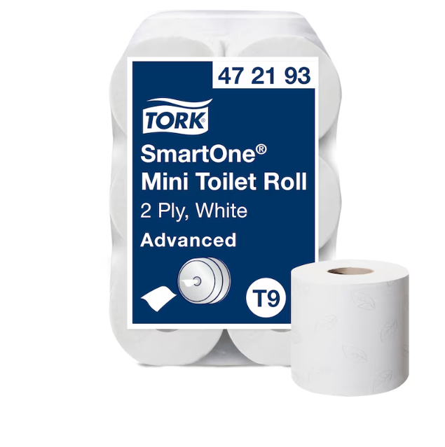TORK SMARTONE MİNİ TUVALET KAĞIDI ADV 2P 620S 112 MT*12