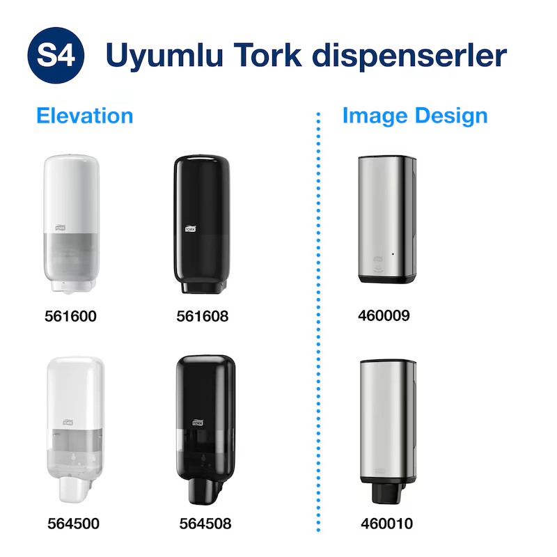TORK LUXURY HAİR BODY SHOWER CREAM 1000ML*6AD