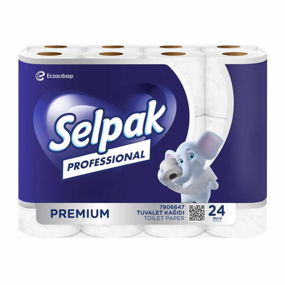 SELPAK PRO PREMIUM TUVALET KAĞIDI FSC 24AD