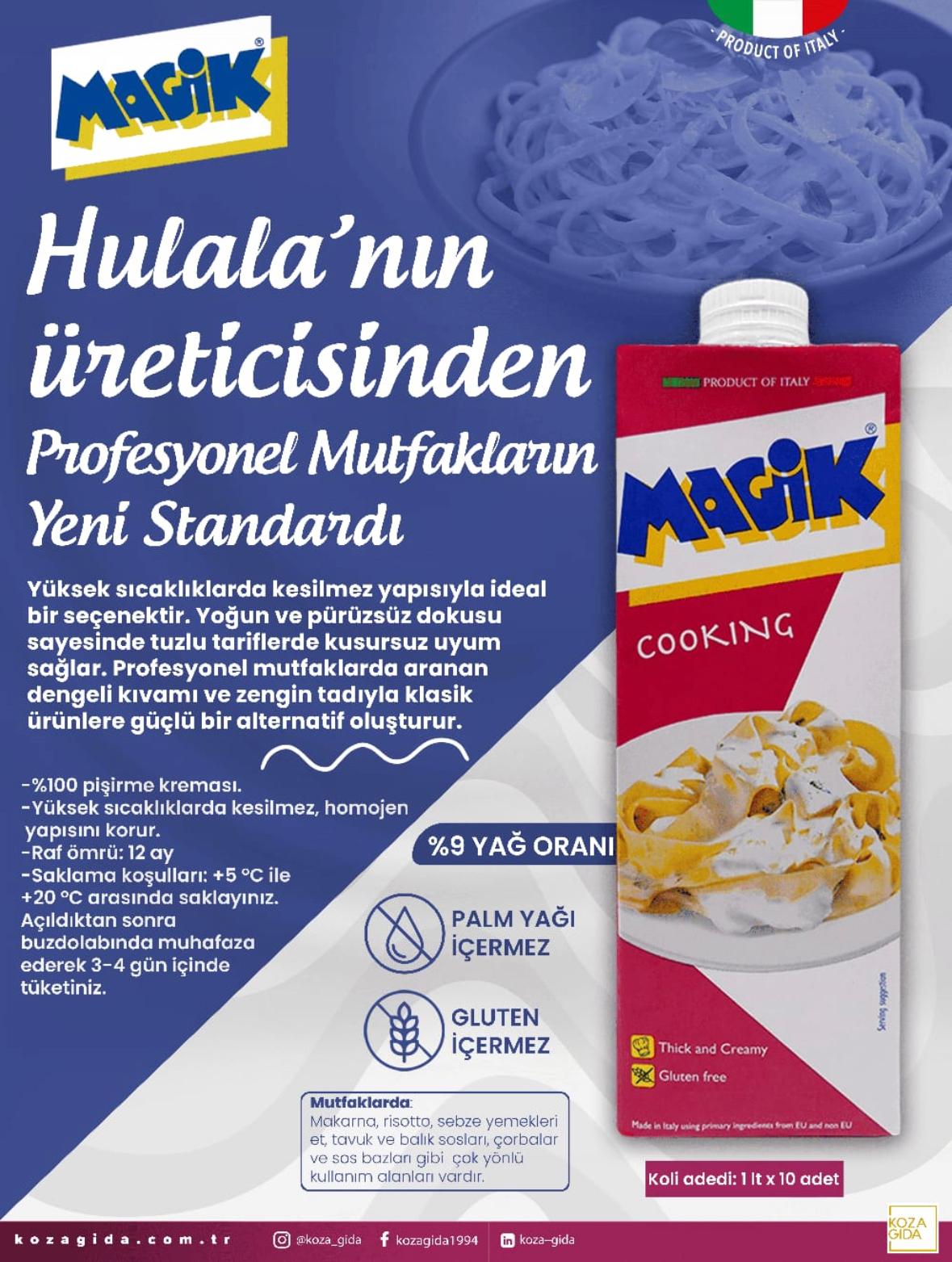 MAGİK BİTKİSEL KREMA 1LT