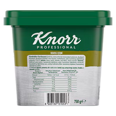 KNORR FS SEBZELİ ÇEŞNİ YENİ 750 GR