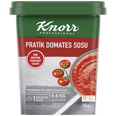 KNORR FS PRATİK DOMATES SOSU 750GR