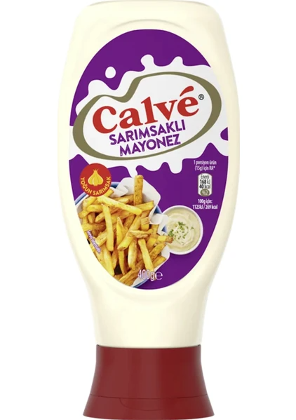 CALVE SARIMSAKLI MAYONEZ 400GR