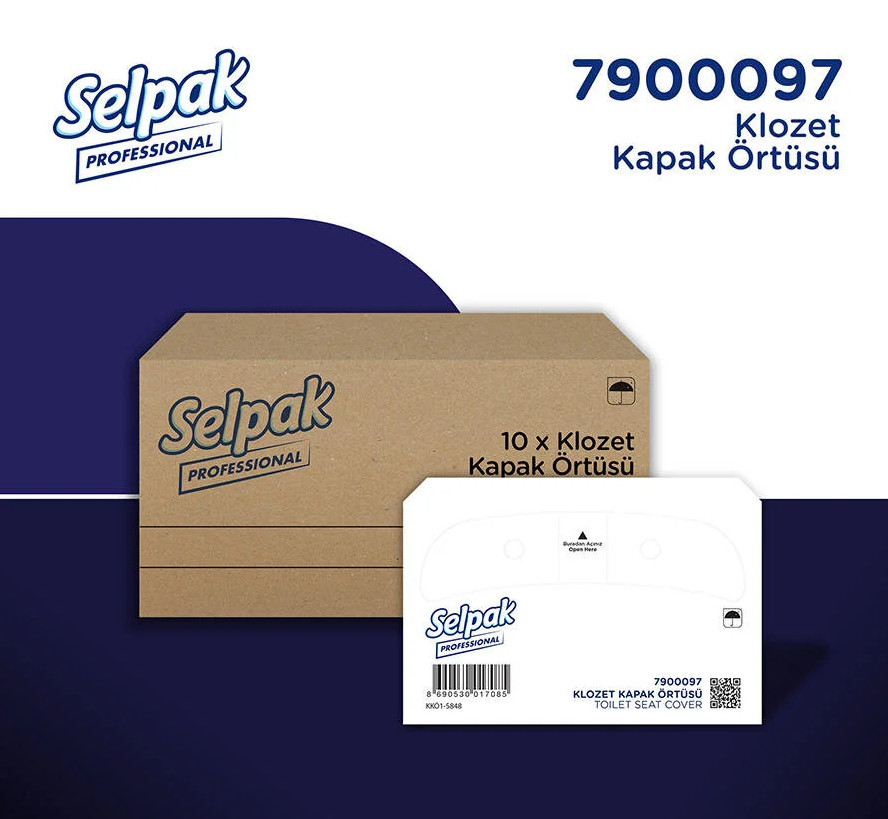 SELPAK PROF.KLOZET KAPAK ÖRTÜSÜ 250AD