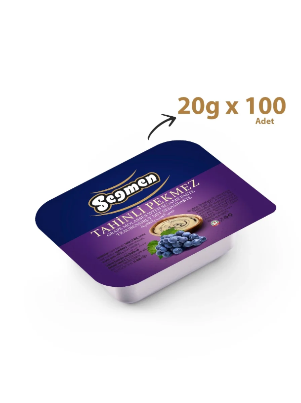 SEĞMEN PİKNİK TAHİN PEKMEZ 20GR 100 ADET