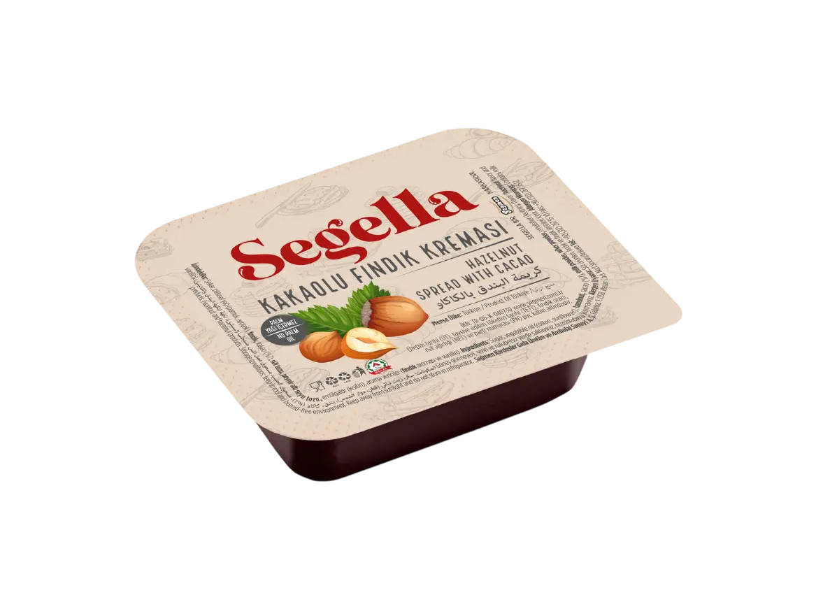 SEGELLA KAKAOLU FINDIK EZMESİ PİKNİK 15GR 100 ADET
