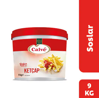 CALVE FS KOVA KETÇAP YOĞUN KIVAMLI 9KG