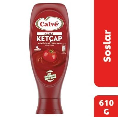 CALVE ACILI KETÇAP 610GR