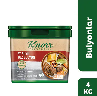 KNORR FS TUZU AZALTILMIŞ ET BULYON 4KG