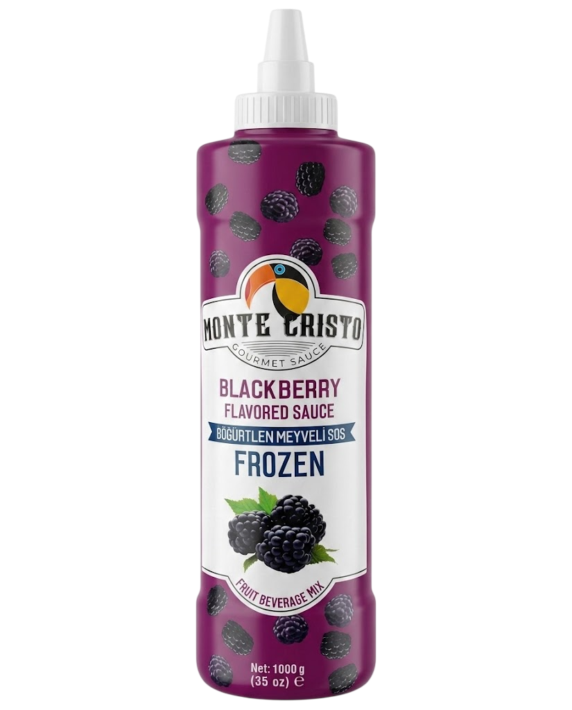 MONTE CRİSTO PÜRE BÖĞÜRTLEN MEYVELİ SOS 1000GR
