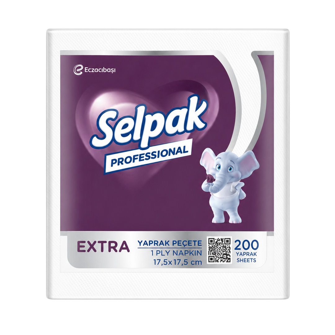 SELPAK PROF EXTRA V KATLAMA PEÇETE 200*24PK
