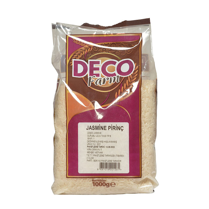 DECO FARM YASEMİN PİRİNÇ 1 KG