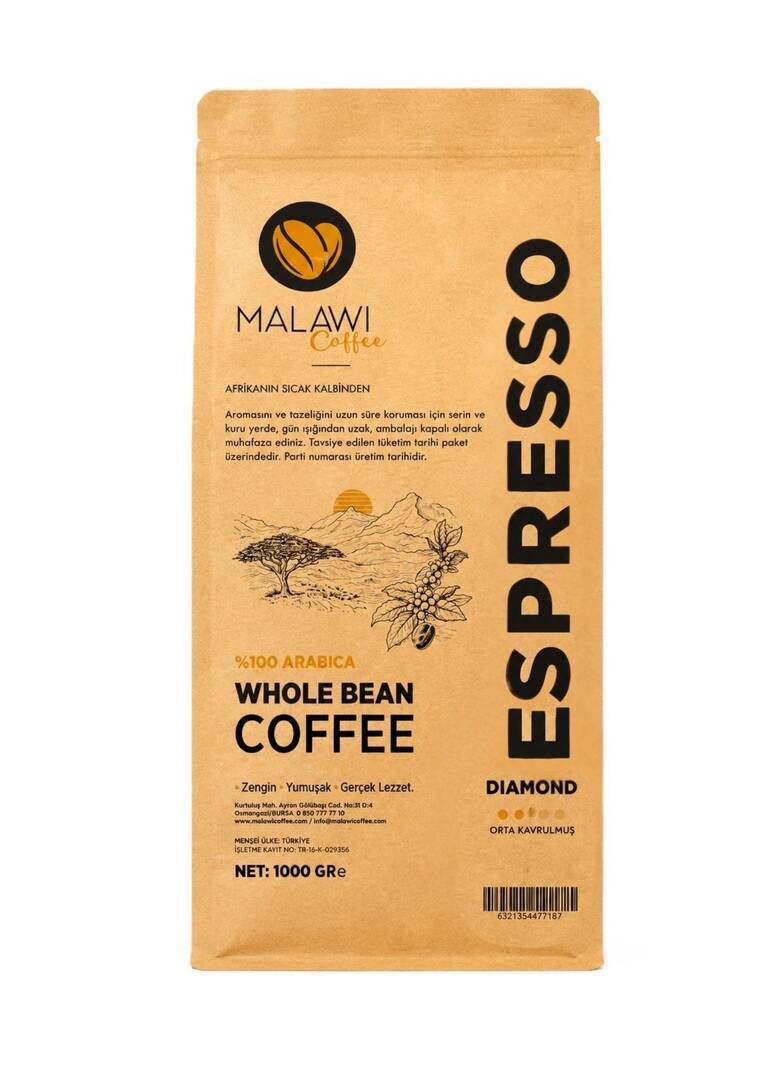 MALAWI COFFEE ESPRESSO DIAMOND 1000GR