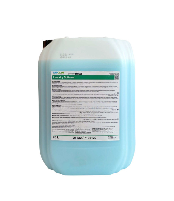 ECOLAB TOPCLIN LAUNDRY SOFTENER (ÇAMAŞIR YUMUŞATICISI) 20 LT
