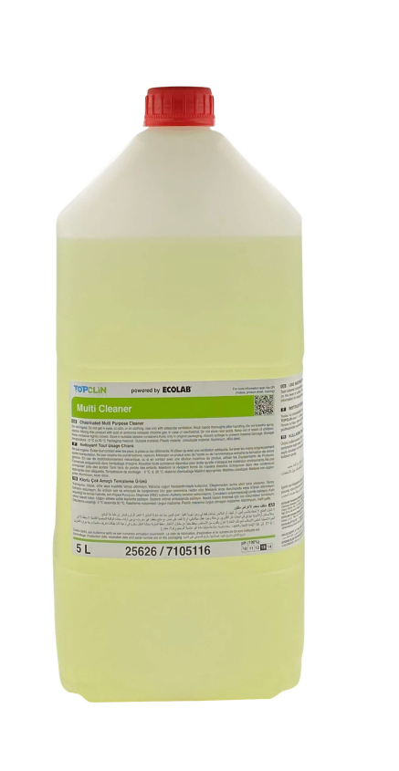ECOLAB TOPCLIN MULTI CLEANER (ANTİBAKTERİYAL YÜZEY TEMİZLEYİCİ) 5 LT