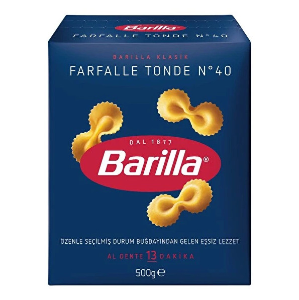BARİLLA FARFALLE TONDE (Fiyonk) 500 GR