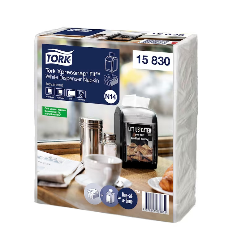 TORK XPRESSNAP FİT BEYAZ DİSPENSER PEÇETE 120AD*36PK