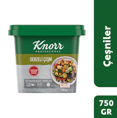 KNORR FS SEBZELİ ÇEŞNİ YENİ 750 GR