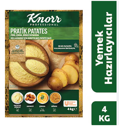 KNORR FS PRATİK PATATES PÜRESİ 4KG
