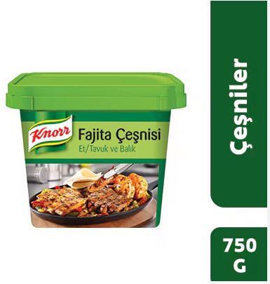 KNORR FS FAJİTA ÇEŞNİ 750GR