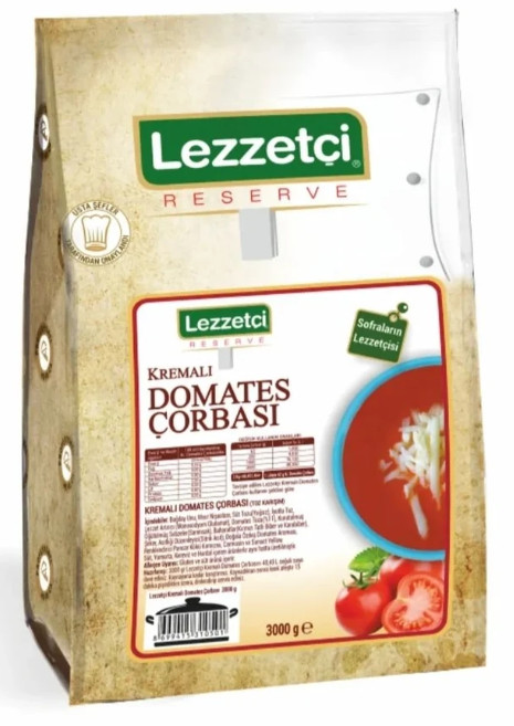LEZZETÇİ KREMALI DOMATES ÇORBASI 3 KG