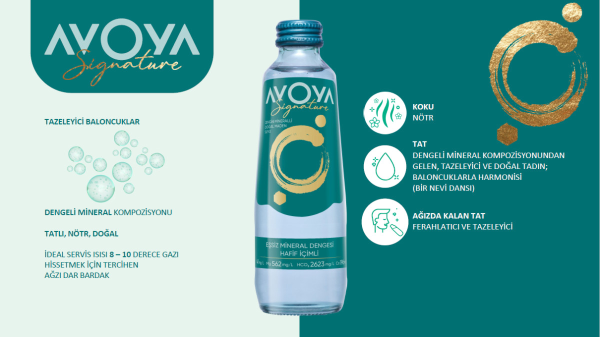 AVOYA SIGNATURE SADE MADEN SUYU CLUSTERPACK 250ML 6 ADET