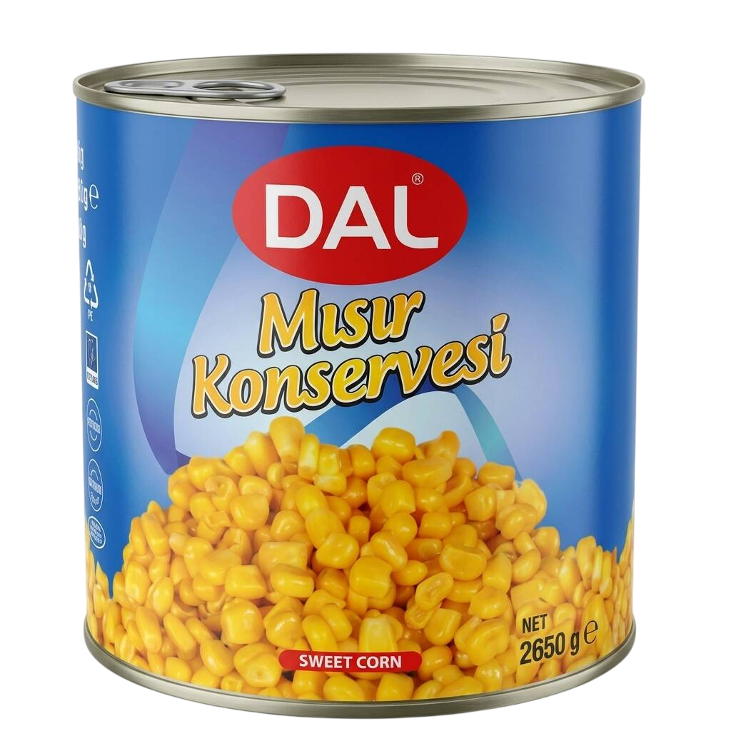 DAL MISIR KONSERVE 3KG (1500GR SÜZME)