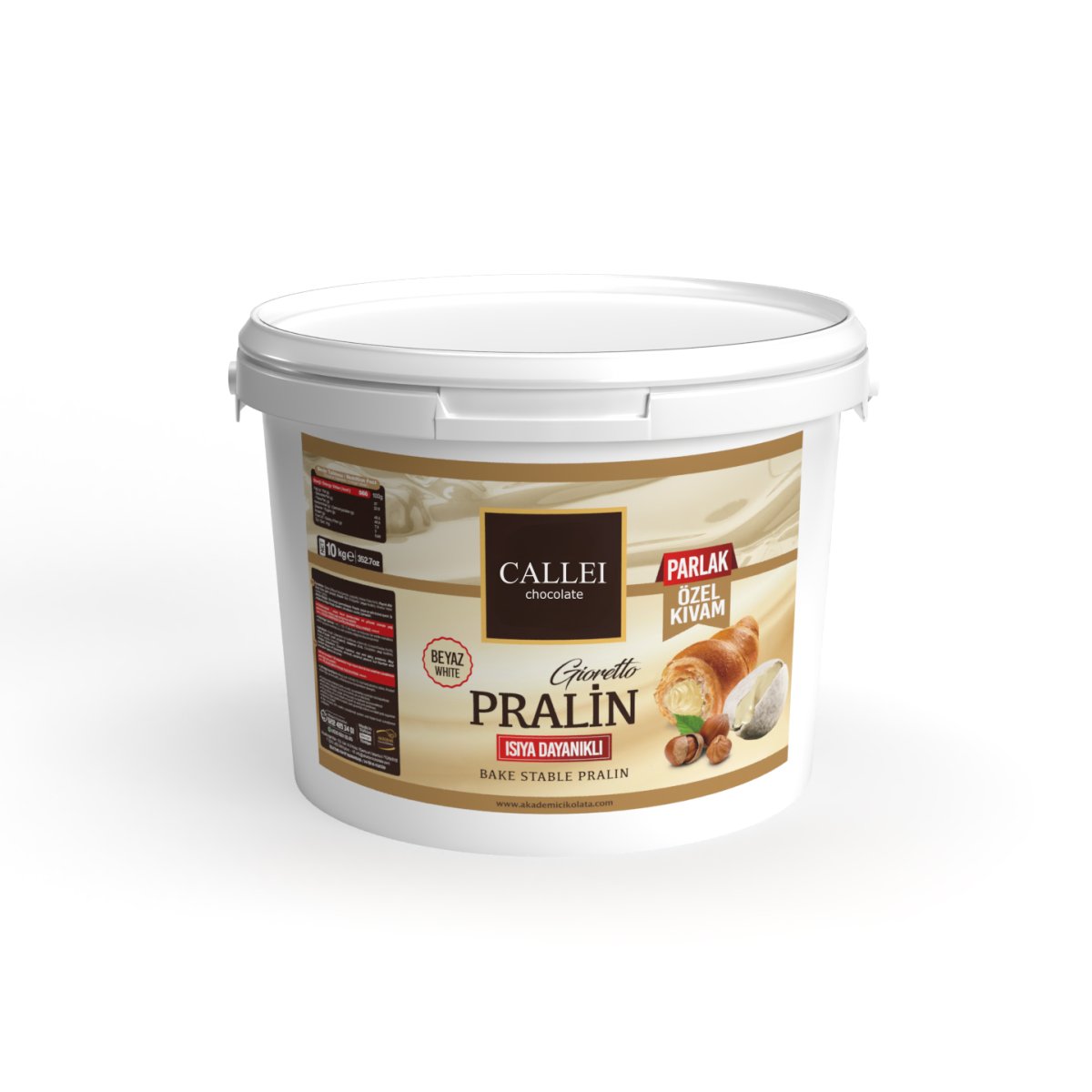 CALLEİ ISIYA DAYANIKLI PRALİN BEYAZ KREMA 10 KG