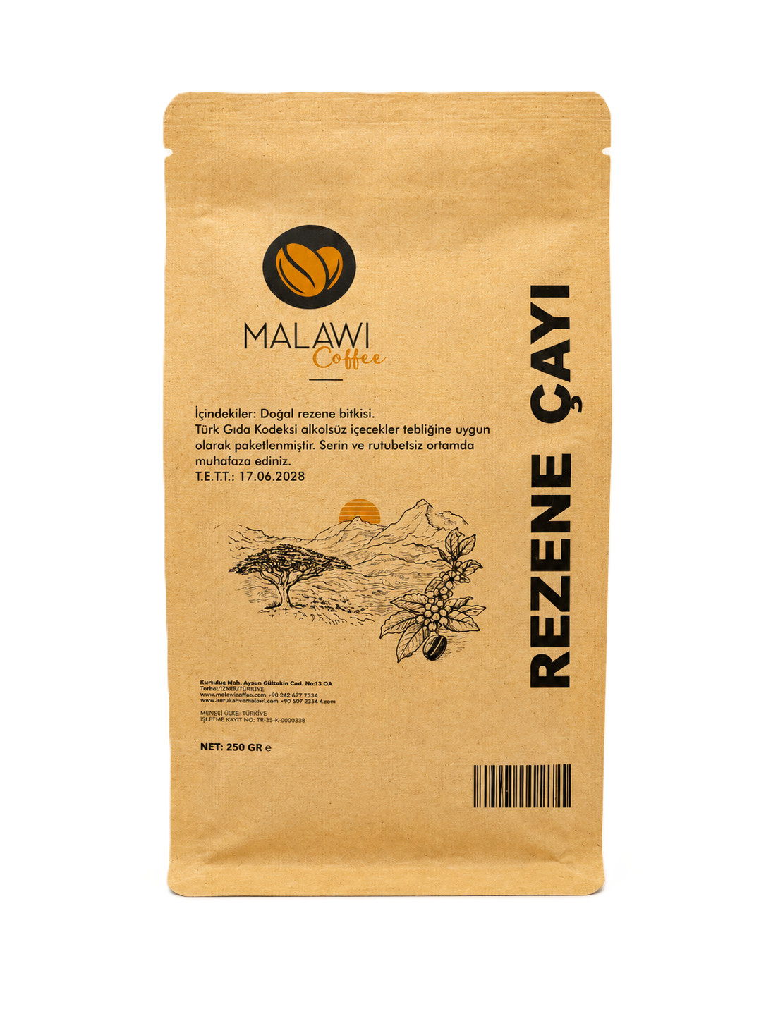 MALAWI COFFEE REZENE ÇAYI 250 GR