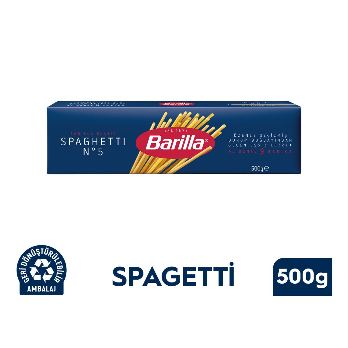 BARİLLA SPAGETTİ NO.5 500GR