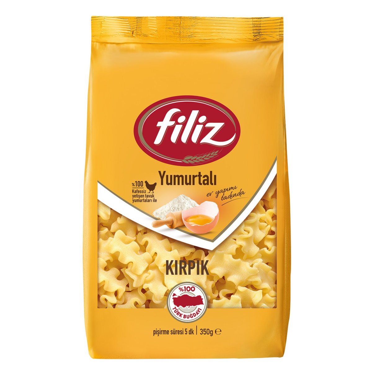 FİLİZ YUMURTALI 350 GR KIRPIK MAKARNA