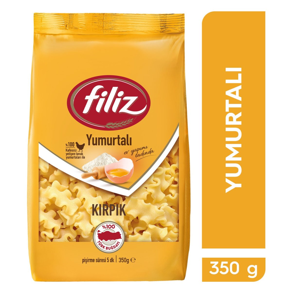 FİLİZ YUMURTALI 350 GR KIRPIK MAKARNA