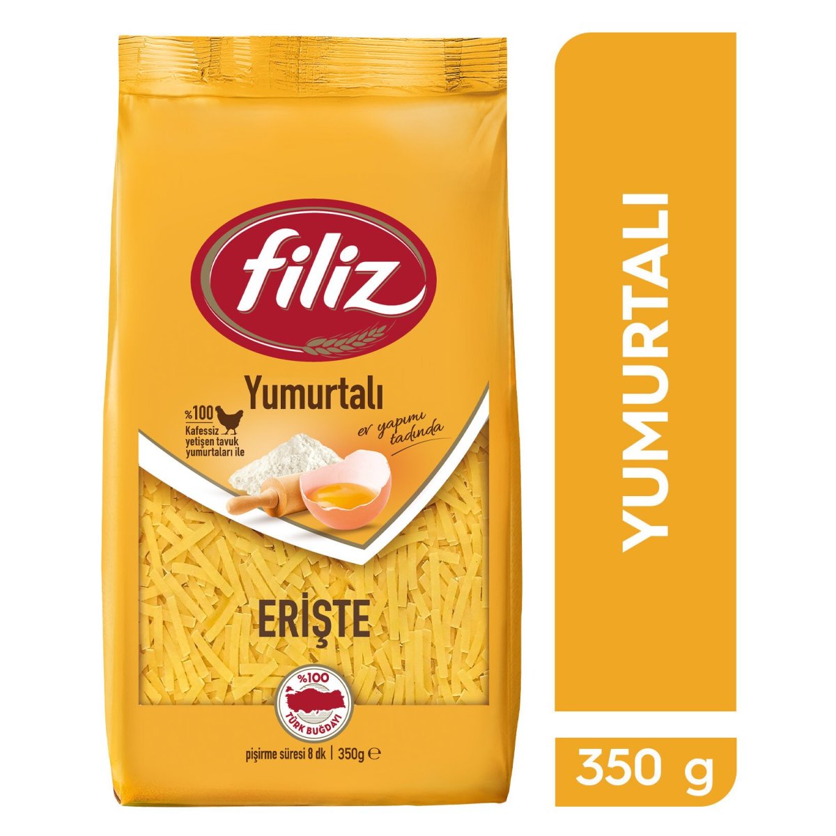 FİLİZ YUMURTALI 350 GR ERİŞTE MAKARNA
