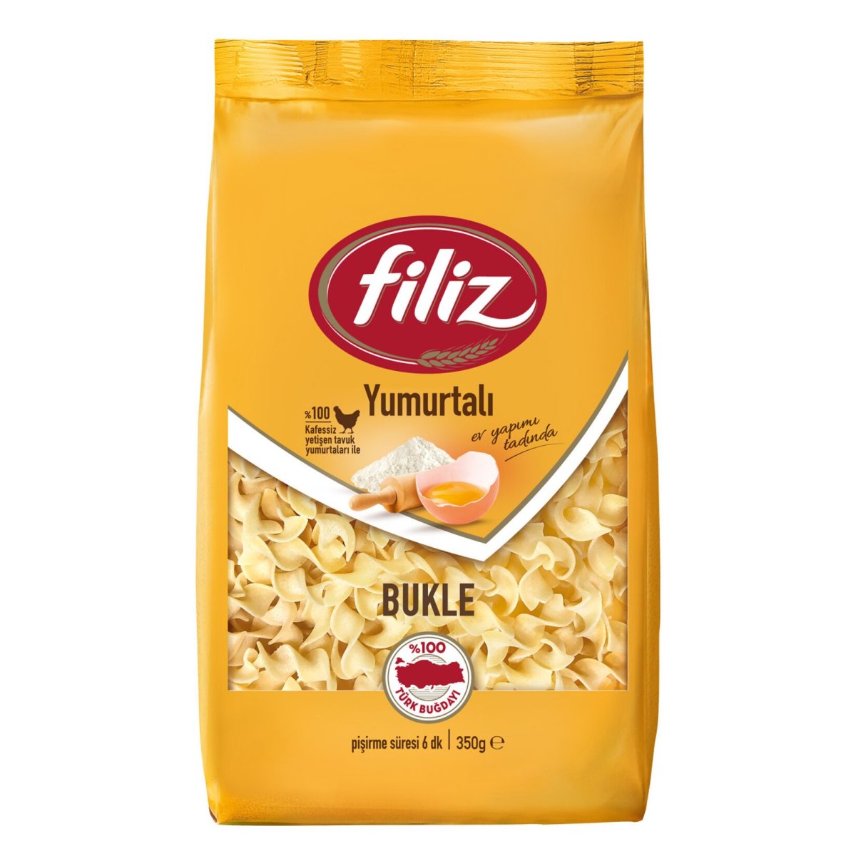 FİLİZ YUMURTALI 350 GR BUKLE MAKARNA