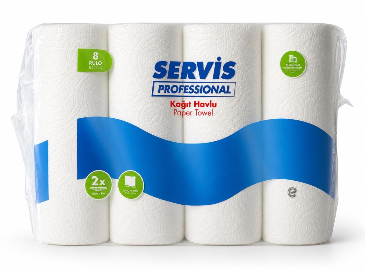 SERVİS PROFFESİONAL HAVLU 8Lİ