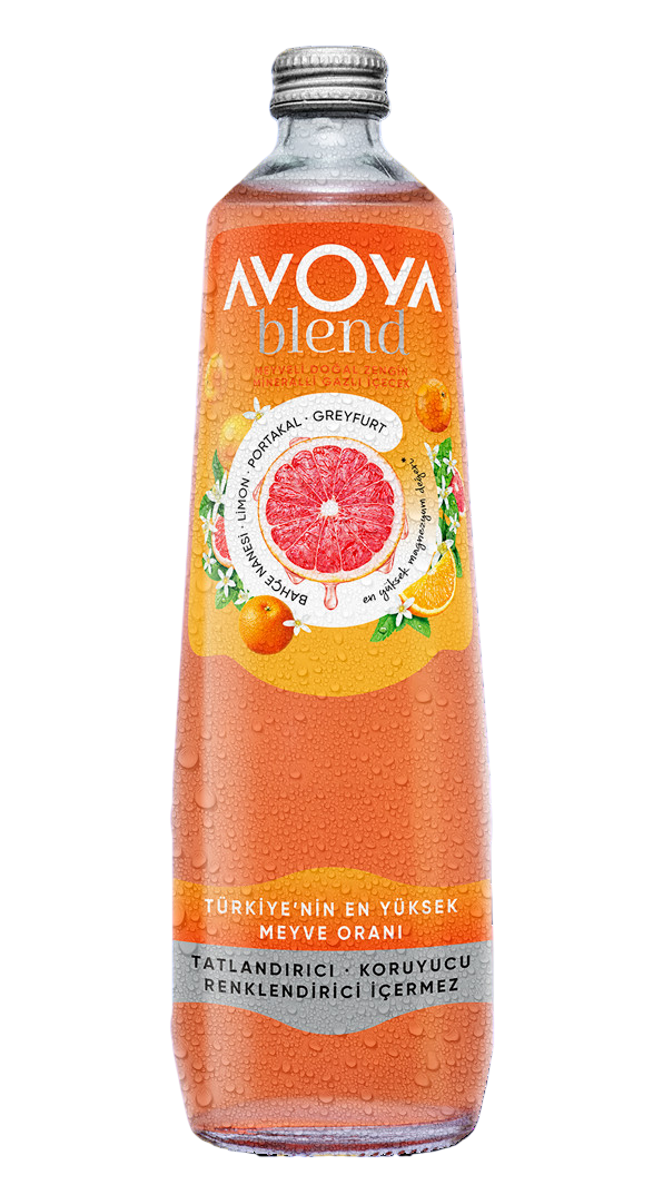 AVOYA BLEND MADEN SUYU GREYFURT PORTAKAL 750ML 6 ADET