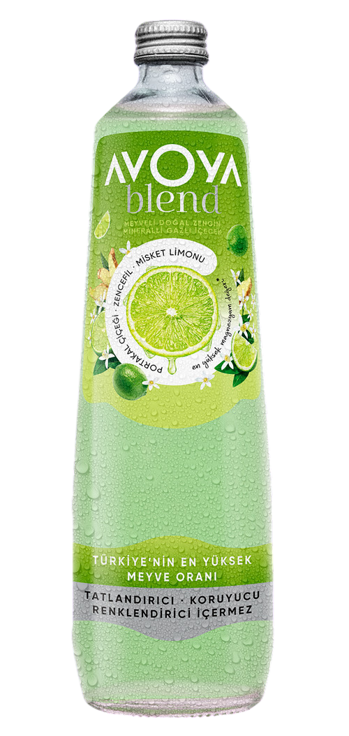 AVOYA BLEND MADEN SUYU MİSKET LİMON ZENCEFİL 750ML 6 ADET