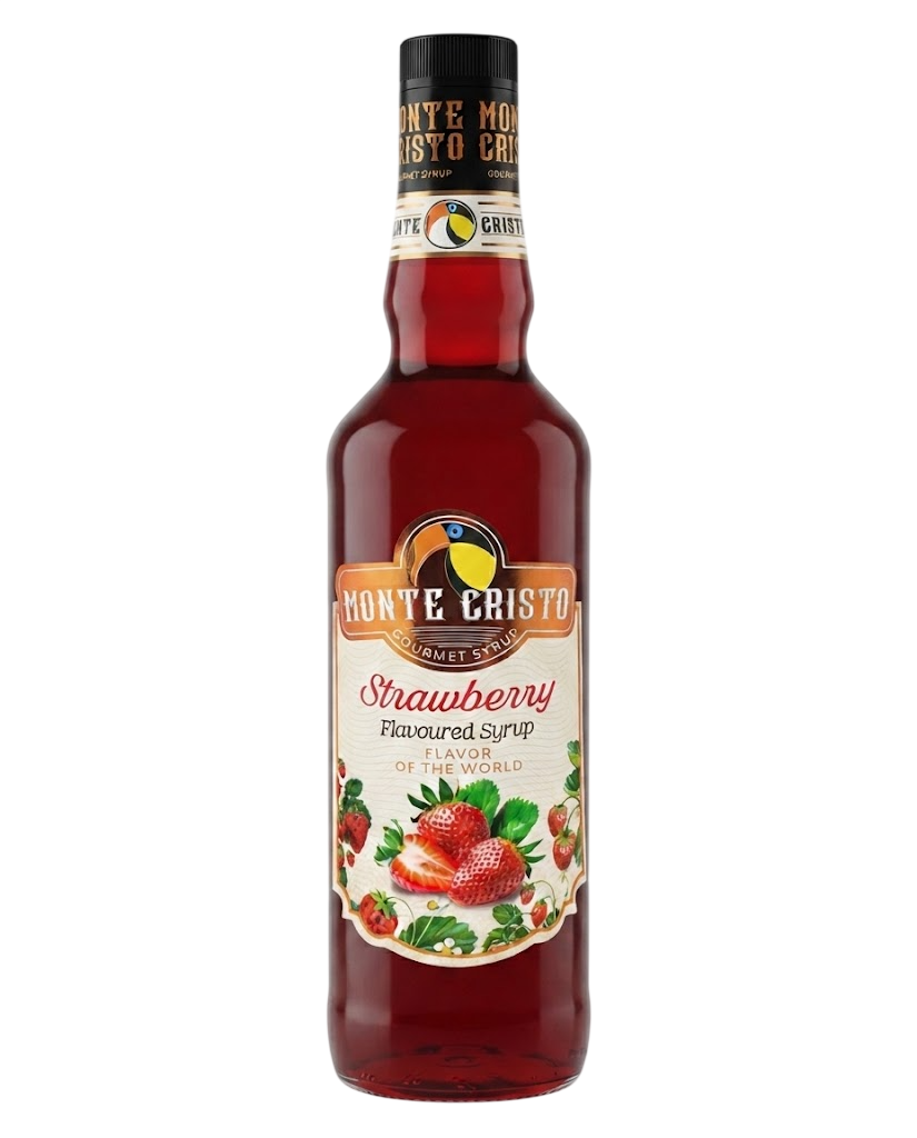 MONTE CRİSTO ŞURUP ÇİLEK AROMALI 70 CL