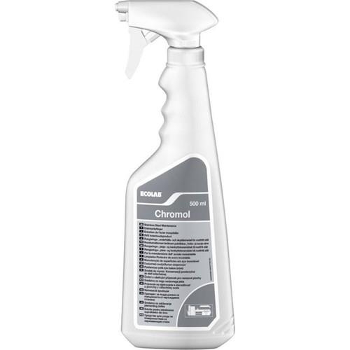 ECOLAB CHROMOL (PASLANMAZ ÇELİK YÜZEYLER İÇİN TEMİZLİK VE BAKIM MADDESİ) 500 ML
