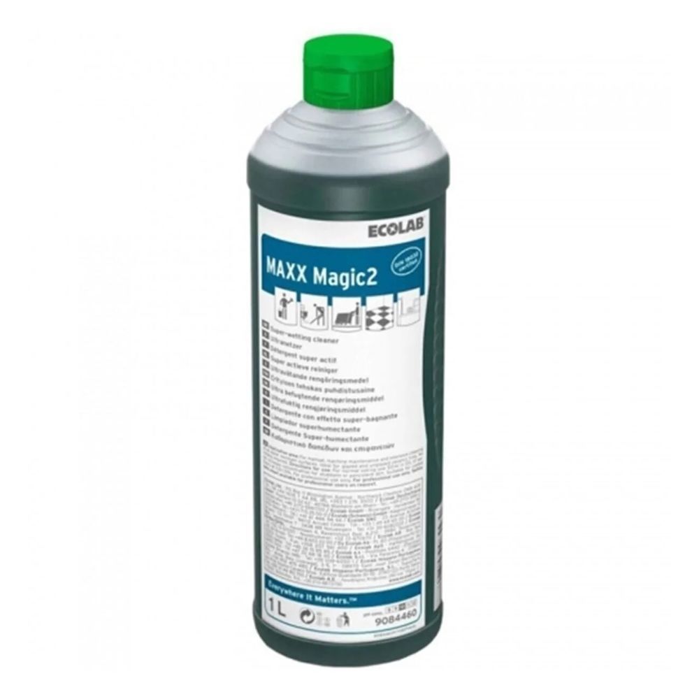 ECOLAB MAXX MAGIC2 (Islatma Özelliği Yüksek Temizleme Ürünü) 1L